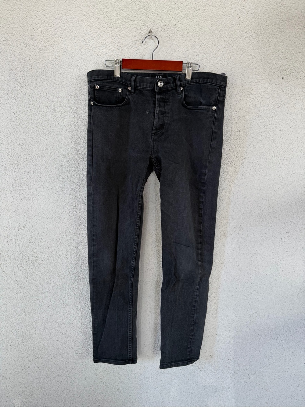 Black A.P.C Men’s Jeans -  Slim Fit